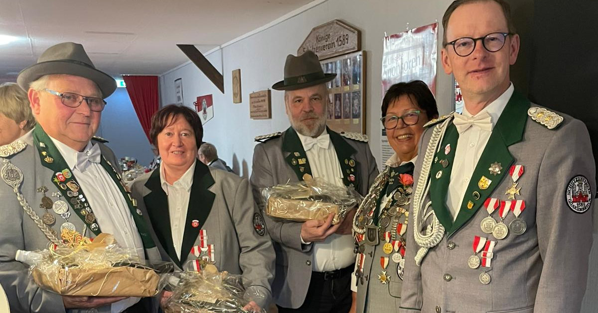 Ehrungen beim Kommers im ...